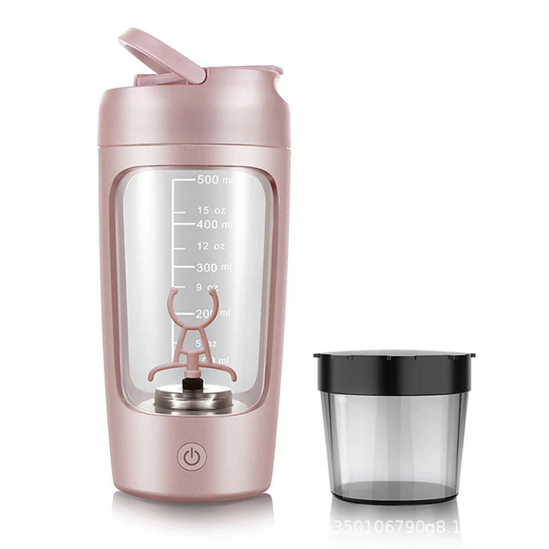 650Ml USB Electric Portable Whey Protein Shaker Bottle Fully Automatic Stirring Cup Rechargeable Gym BA Free Cocktail Blend